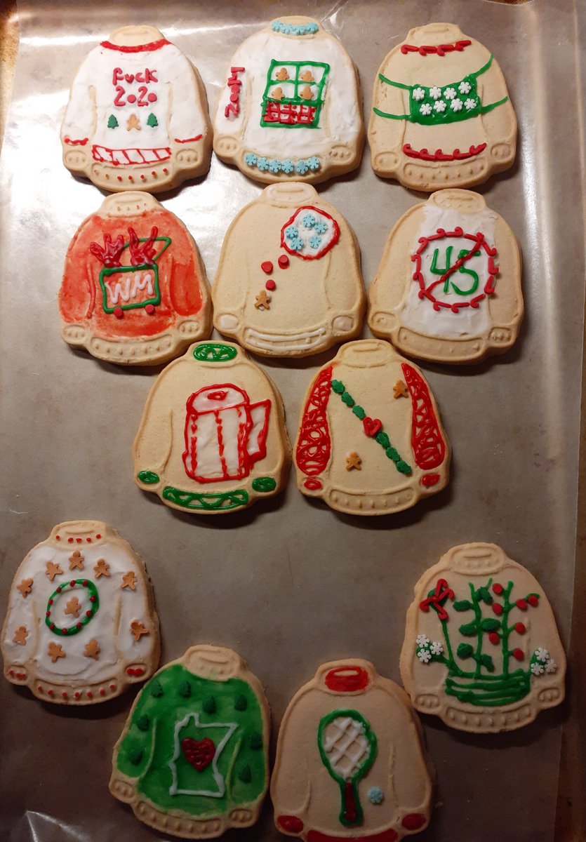 Thankful to be able to get the friends together for an annual cookie decorating party! #thankszoom