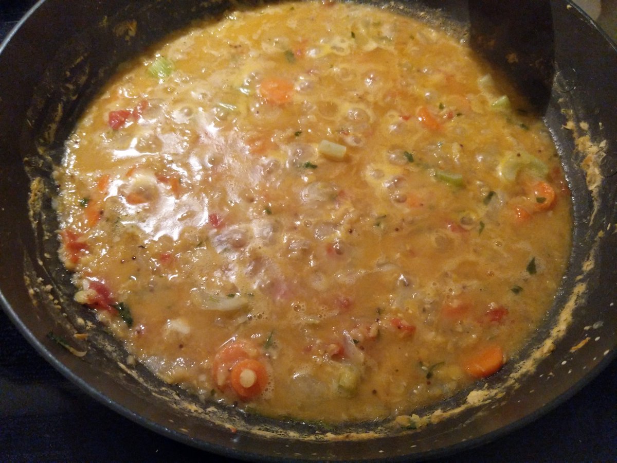 Homemade Sambar on a "chilly" Florida evening