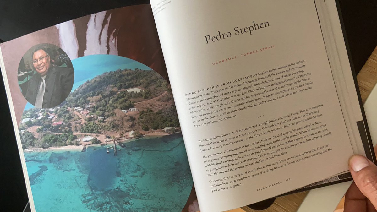 Uncle Pedro Stephen, Chairman of the TSRA, spoke about how the Uluru Statement, & in particular the Voice, is the opportunity for Ab & TSI leaders to come together in strength.We should ‘take our Voice right into the heart of the people who make the decisions’. @FindingNation