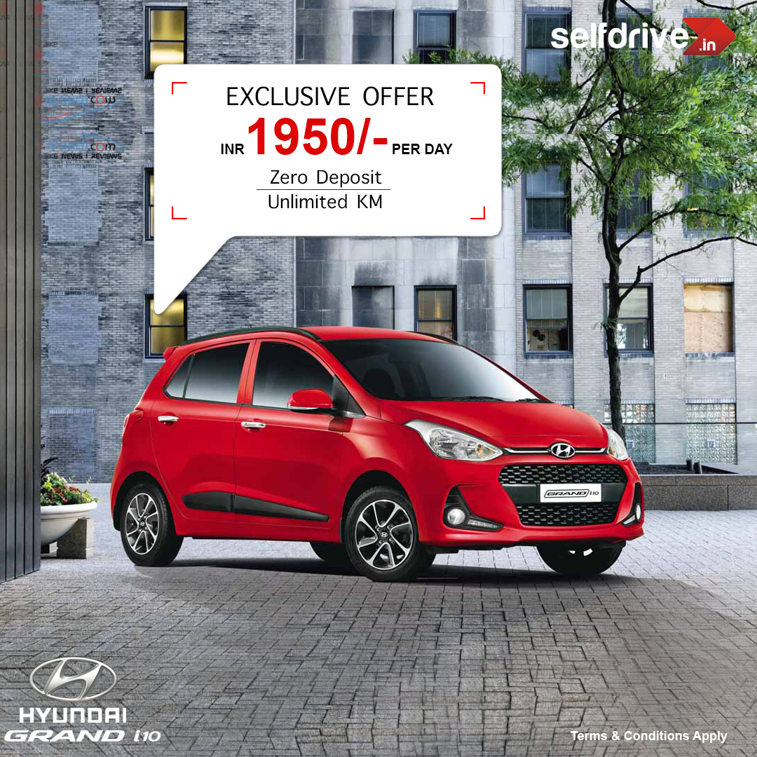SelfDriveIndia's tweet photo. #Experience the Hyundai i10 grand magna today!
☎Call us on - 020 25512300 / 9422020588
Visit – https://t.co/6T4YbyMkUM
#hyundai #i10 #grand #mumbai #pune #delhi #nasik #chandigarh #goa #carrentals #sanitizedcar #india #carlease #travel #safe #maskindia #exploreindia #selfdrive https://t.co/lrFj9h0KPk