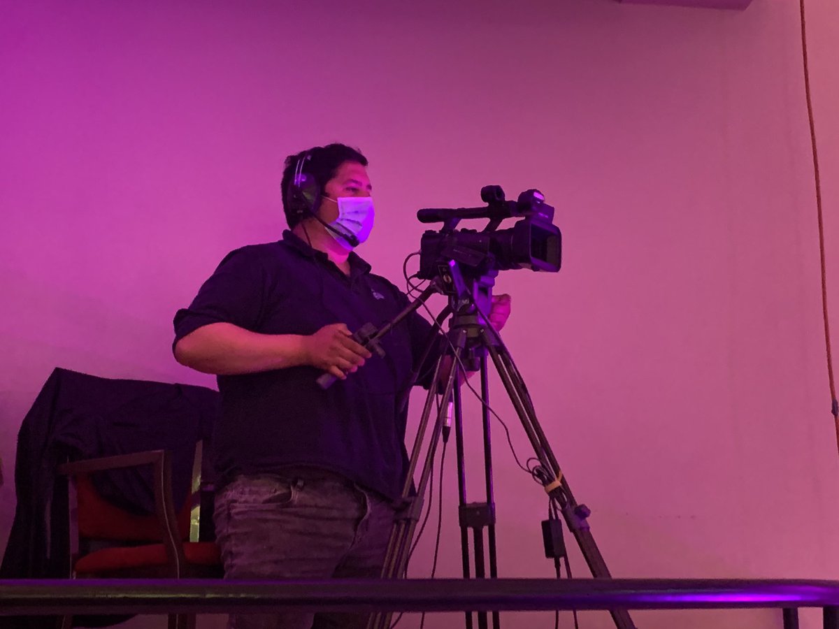 Parte de nuestro equipo trabajando en las #Jornadas2020 Vamos Magallanes que se puede!!! 💪🏼💙