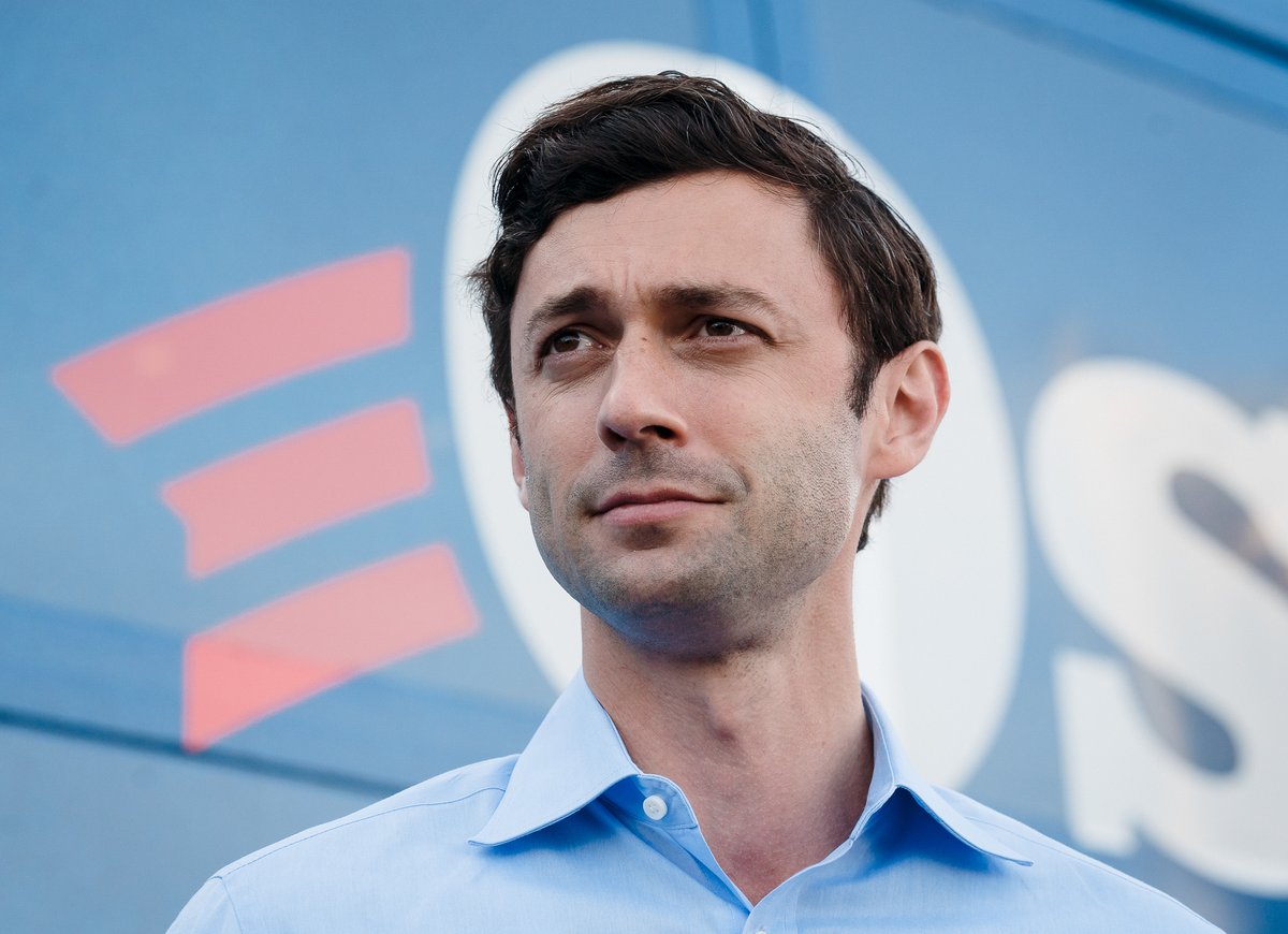 ossoff's tweet photo. 17 days, Georgia. https://t.co/vxyBrAYR66