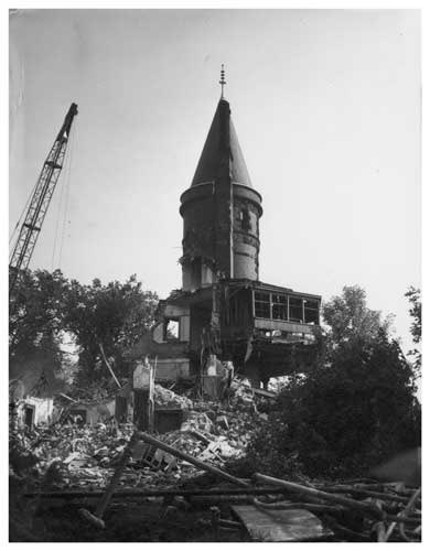 Amherst H. Wilder MansionAmherst Wilder built his $130,000 mansion in 1887. Sadly Wilder only enjoyed the house for 7 years before his passing. Then purchased by the Archdiocese in 1918. In the summer of 1959 the church began to tear down the old “beast of burden”.