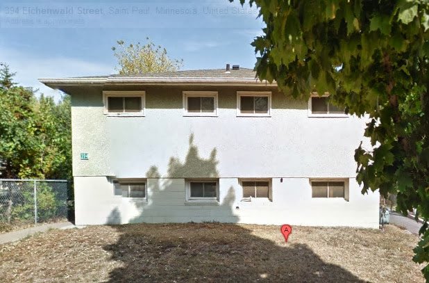 Here is what the mansion was replaced with in the 1950s :