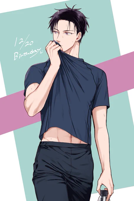 今日は角崎の誕生日です!!オフタイムに運動する英介さん?️‍♂️(清水) 
