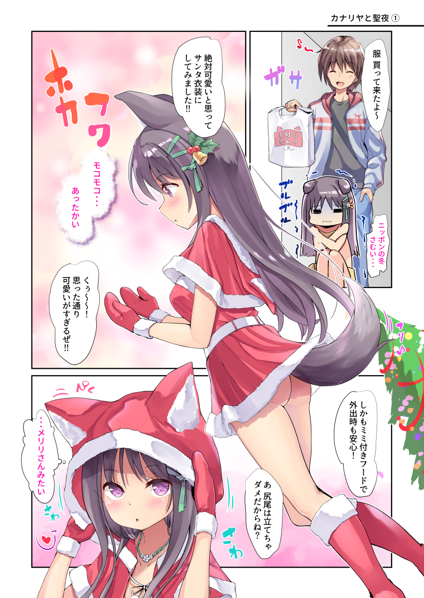 カナリヤと聖夜①
とある冬の日の出来事 