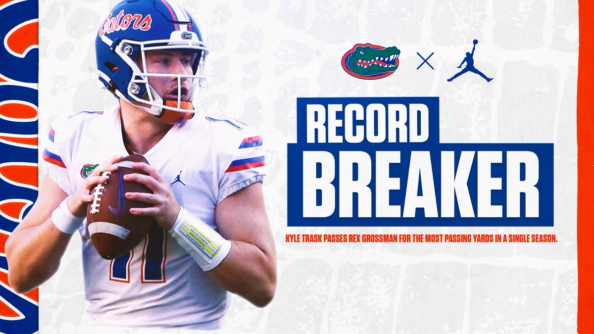 QB 1⃣

<a href="/ktrask9/">Kyle Trask</a> 

#GoGators🐊