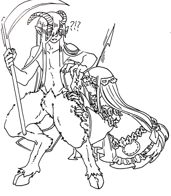 #魔王城でおやすみイラスト
#魔王城でおやすみ
#あくスヤ
落書き 