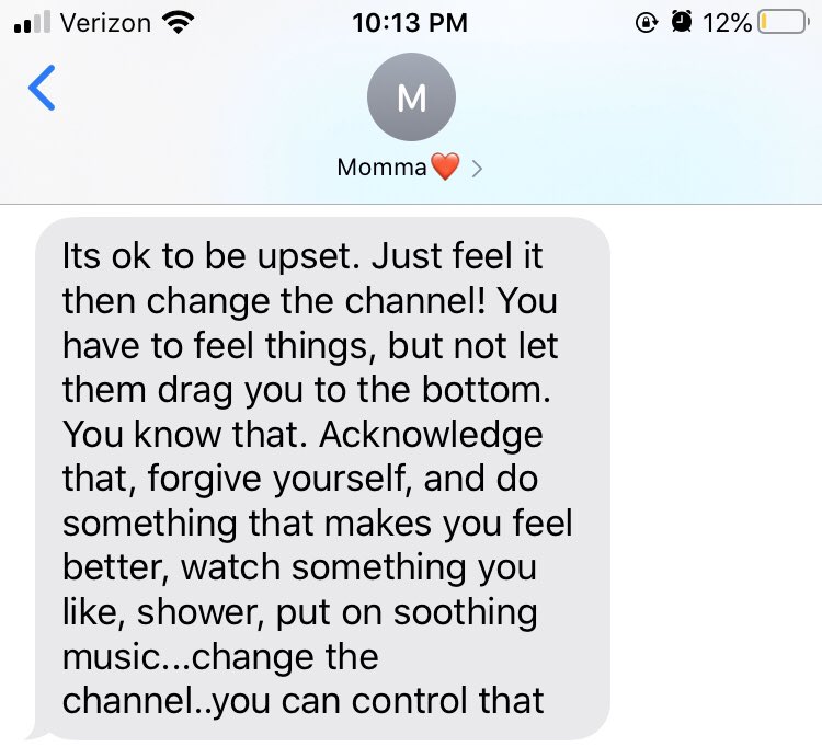 heytoriday's tweet photo. Momma always knows best- change the channel. https://t.co/qFKLJG0NLa