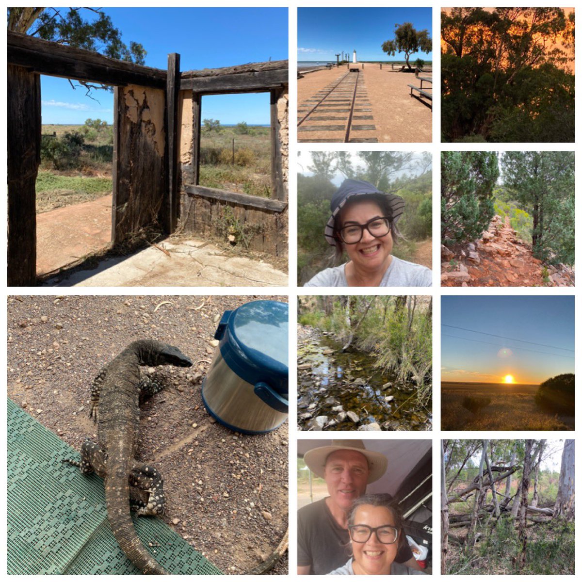 debbateman's tweet photo. Another glorious SA weekend, wandering through Mt Remarkable National Park, Port Germain, Weerona Island .... #parentinggapyears #campinglife #stunninglandscapes https://t.co/1TT7DYFIq1