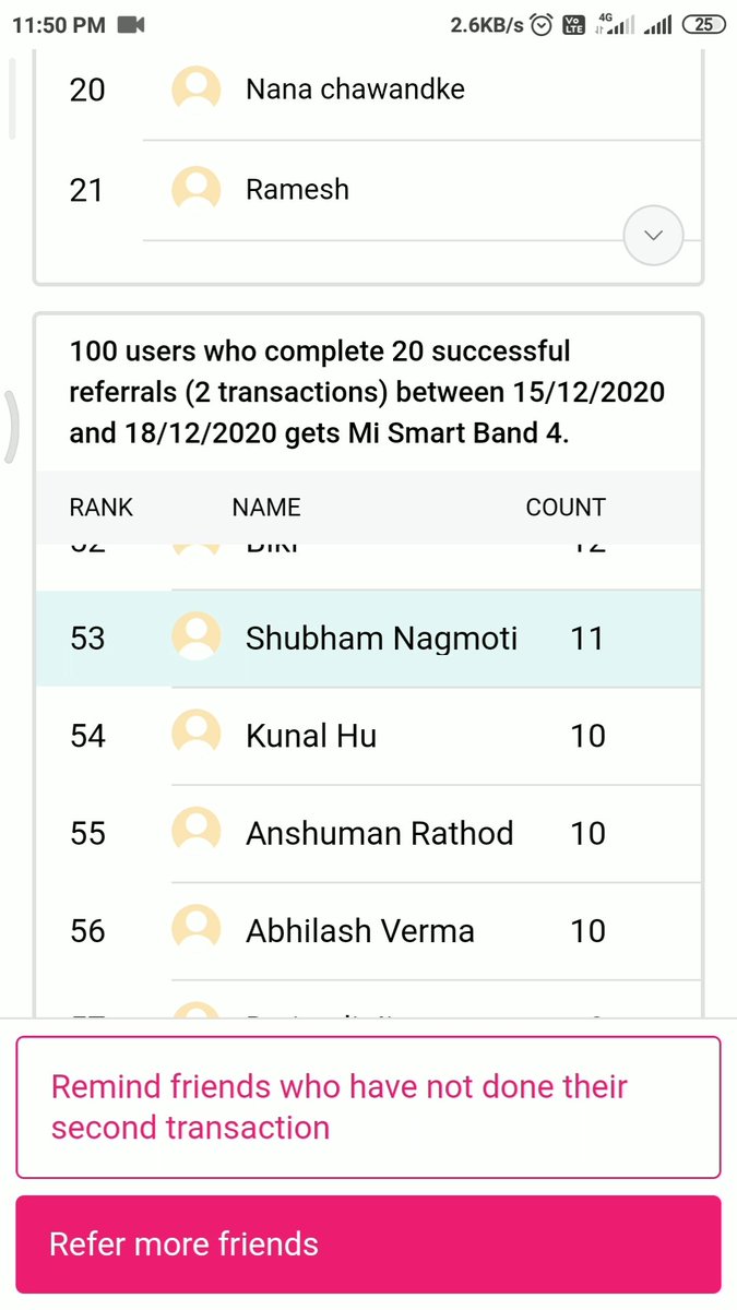 sknagmoti's tweet photo. @rsprasad @narendramodi @TechnicalGuruji @Online_Heroo Please take a look into Magicpin app and take some action.
They are doing frauds with the users.
I have completed their campaign of Mi Smart Band 4 but now they are denying the claim for doing fraud.
#FraudMagicpin https://t.co/XzKY1t2n6p