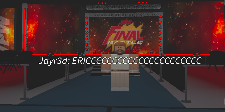 VPWRBLX's tweet photo. The team of @ominteen and @aFilms4 take on @ericccyg in a HANDICAP GRUDGE MATCH!

In a losing effort, @ericccyg is unsuccessful in this match-up

#JordanSabreJr and #AlexSteen finally have their JOBS BACK!

#VPWFinalBattle https://t.co/pREdkHzOpC