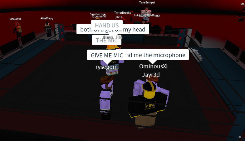 VPWRBLX's tweet photo. The team of @ominteen and @aFilms4 take on @ericccyg in a HANDICAP GRUDGE MATCH!

In a losing effort, @ericccyg is unsuccessful in this match-up

#JordanSabreJr and #AlexSteen finally have their JOBS BACK!

#VPWFinalBattle https://t.co/pREdkHzOpC