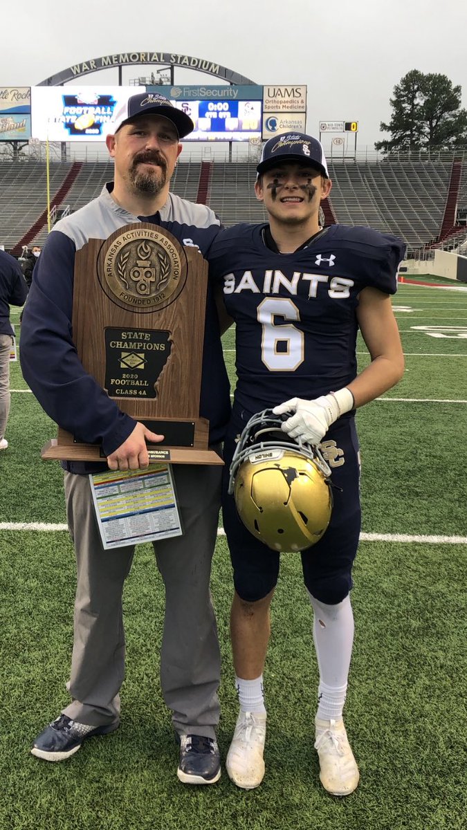 bwidger64's tweet photo. 2020 Champs! Even Sweeter doing it with Dax on the field. Thank you to all @ShilohSaintsFB players for put in the work to earn a title. Thank you Shiloh Trenches, Words can’t describe how proud I am of the UNIT! @SamWidmer3 @WyattGraves17 @jacksonball17 Nathan Lentine Zack Brown https://t.co/52TxdrBFya