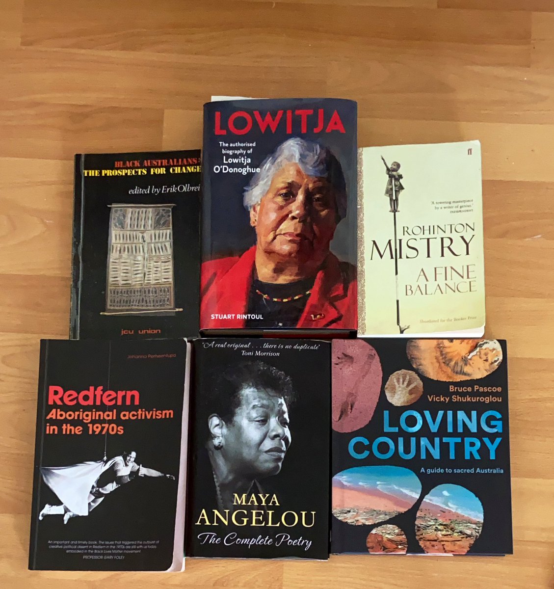 I love books. & I love writing.I’m learning all the time from the great variety of Indigenous fiction, poetry & non-fiction. We mustn’t forget our oral story telling though - how our song lines are the oldest stories in the world.My reading pile I hope to finish during Xmas