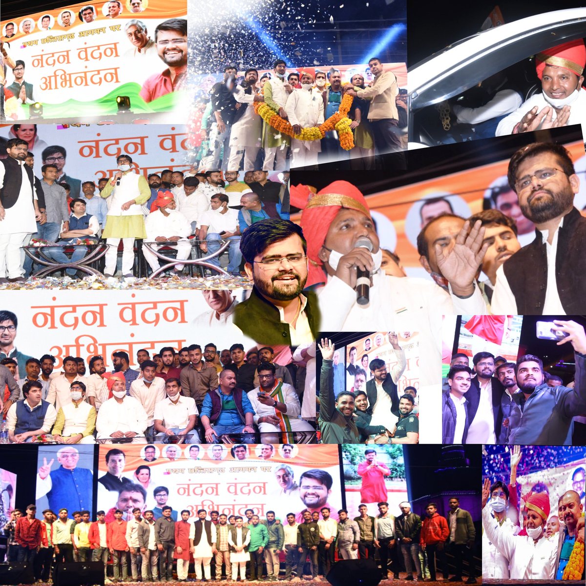 SHUBHAMSONI_INC's tweet photo. #अस्मरणीय_स्वागत राष्ट्रीय अध्यक्ष @srinivasiyc जी
#viproadraipur श्री @ashishawasthicg जी के नेतृत्व में किया गया,सिरिनिवास हुवा रायपुर व प्रदेश
#TEAM_ASHISH_AWASTHI CG
@Cocopadhi पंकज सिंह जी @IYC @santhoshadv @kkshastri_IYC @IYCChhattisgarh
@SHUBHAM40821591 💙 https://t.co/gJ0rVYbBQr