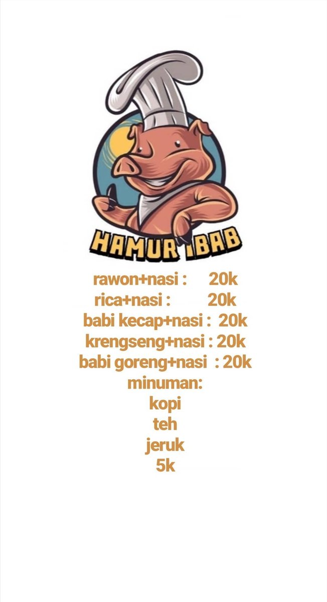 SEKEDAR MENGINGATKAN NAWAK", KANDANG SAMPAI HARI INI MASIH BUKA, MONGGO YG MAU SARAPAN, MAMPIR BISA, APA GRABFOOD-GOFOOD JG BISA,DI JLN SERAYU SELATAN NO 9 MALANG TEMPAT'NYA,NOWUS
#infomalang #infokulinerbabimalang #malangkulinerbabi #kulinerbabimalang #malangkuliner #kabarmalang