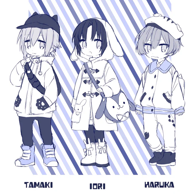 いままでのアニマルあったか服(?) 