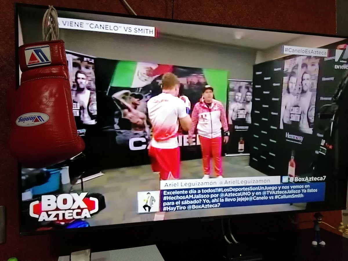 labailarina151's tweet photo. #CaneloEsAzteca #CaneloSmith @BoxAzteca7 Puestos para ver a #Canelo vamos!!!! https://t.co/ZZYbOgcA65