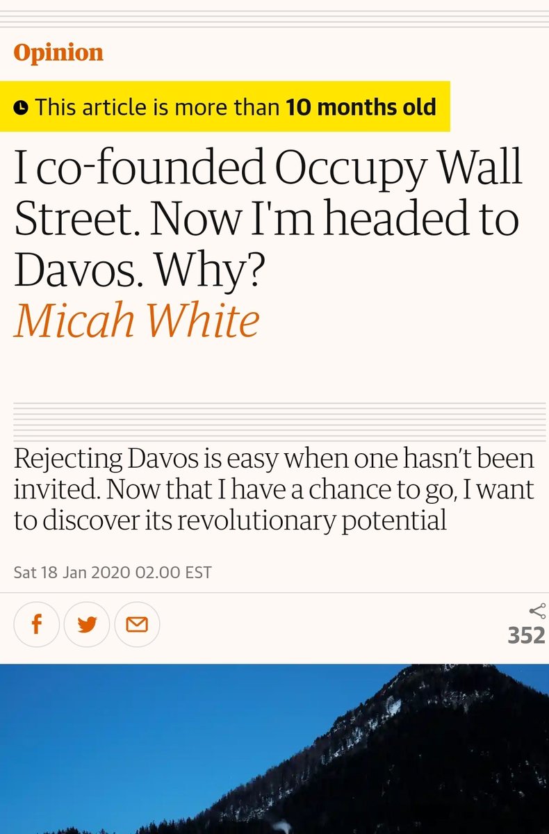 Micah White is not selling out, he is buying in! 