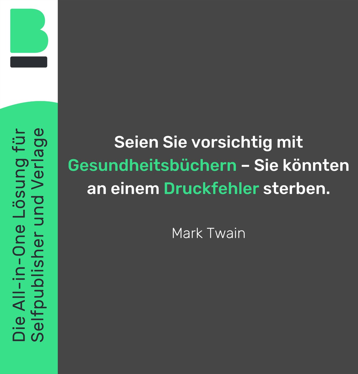 Das kann böse ausgehen🤧

Die All-in-One Lösung für Selfpublisher und Verlage⁠
▶#𝐁𝐮𝐮𝐤 𝐤𝐨𝐬𝐭𝐞𝐧𝐥𝐨𝐬 𝐭𝐞𝐬𝐭𝐞𝐧: buuk.app⁠
⁠
#zitat #zitate #quote #StayAtHomeWriteABook