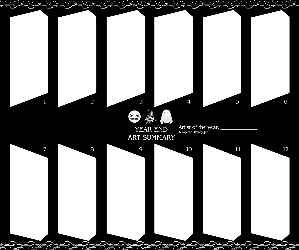 And This Is An Art Summary Template Fo のイラスト