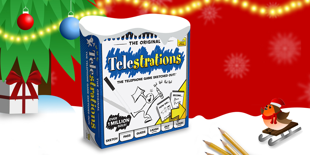 AsmodeeUK's tweet image. 🎁🎄#BoardGameAdventCalendar 🎄🎁Day 20 is: Telestrations! Simply #RT &amp;amp; #follow us to be in with a chance to #win! This year we’ll pick a winner every day! Open to UK residents only #boardgames #tabletop