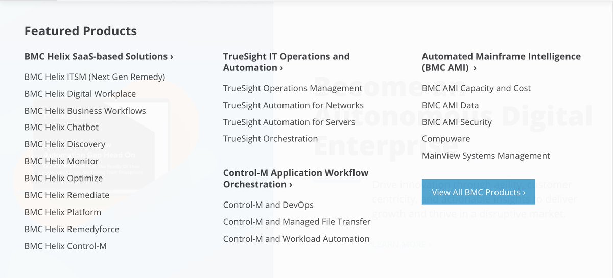 Second result is from bmc's blog. From what I gather,  @BMCSoftware is a company selling a bunch of software products to Enterprise, some in the domains of observability, DevOps, orchestration, etc...