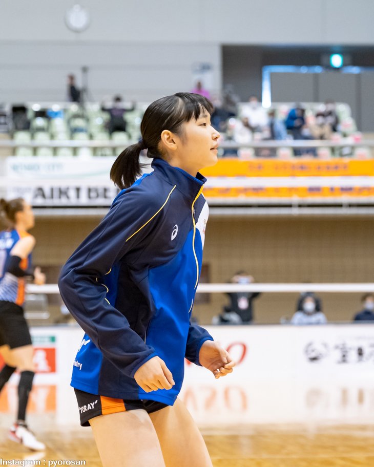 東レアローズ女子📷 西尾市総合体育館 下北沢成徳高校ですねっ🏐👍 高