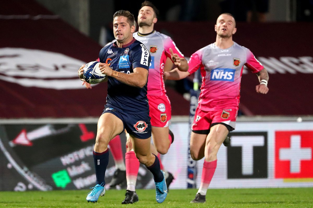 ici_gironde's tweet photo. Le récital @santicordero15 face aux @dragonsrugby 🐉
Auteur d'un triplé, l'ailier des @lospumas a inscrit 7 essais en 6 matchs cette saison avec @UBBrugby
#UBB #UBBvDRA #FBsport
➡ https://t.co/33mIPCoYmh https://t.co/ROLigxw7HN