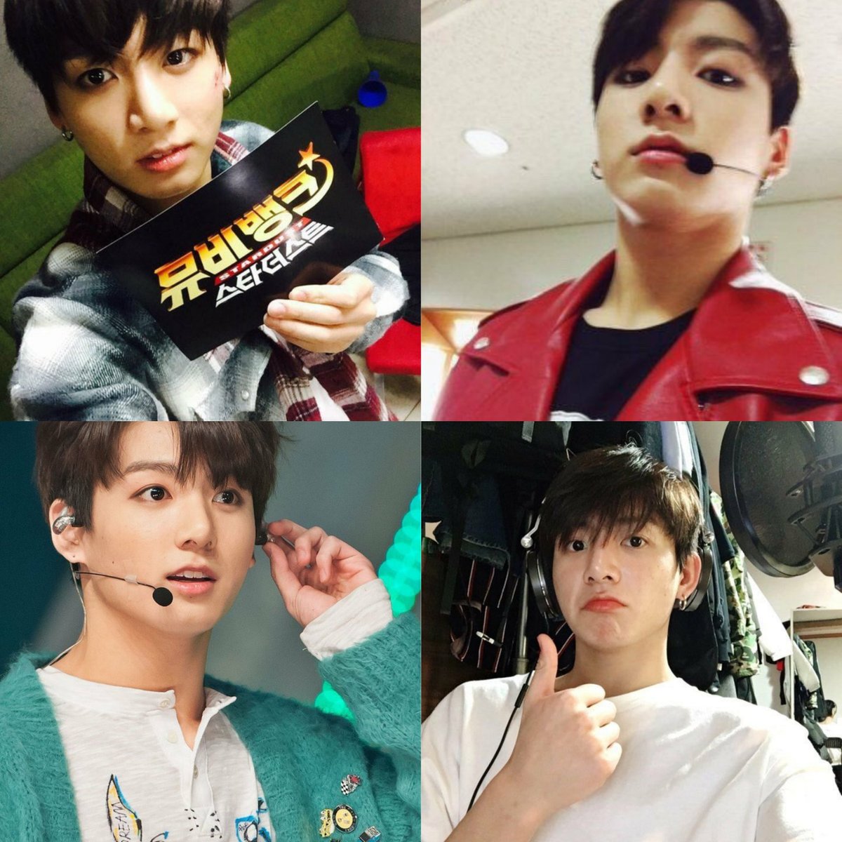 A thread of Jungkook ; but as you scroll down he gets older -
