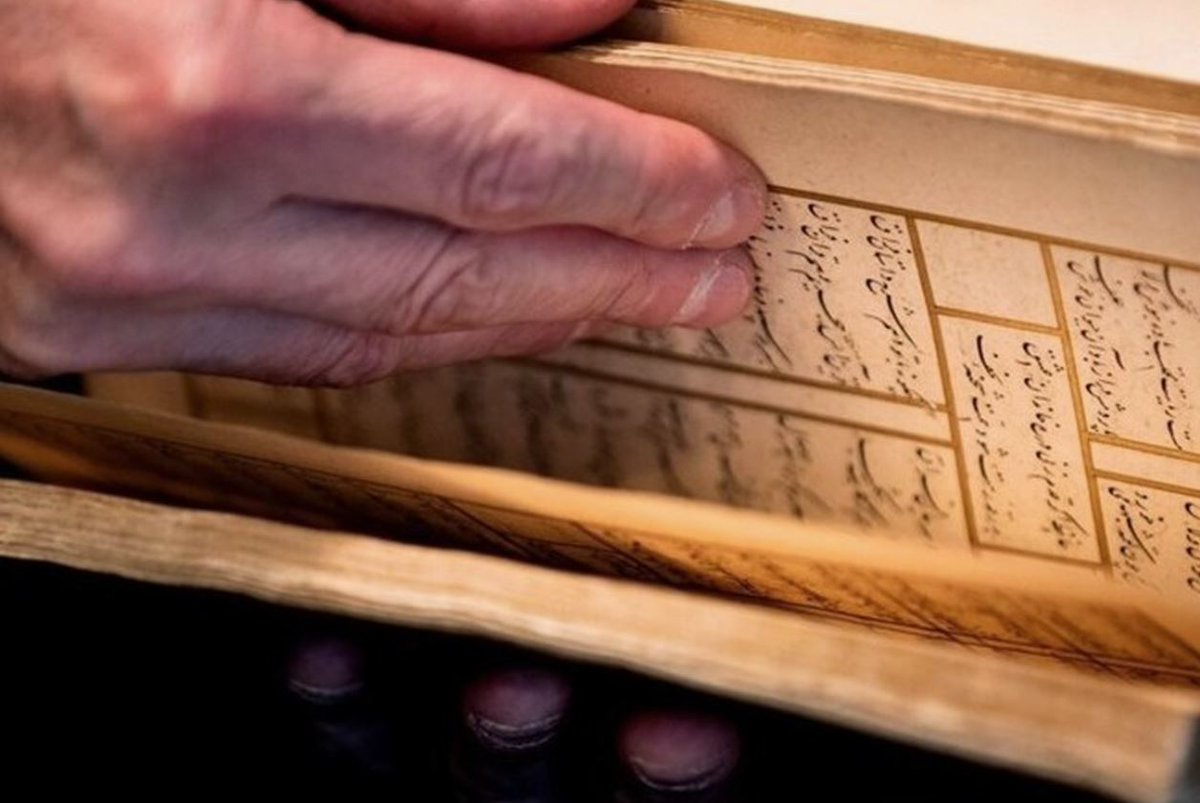 Persian speakers also do bibliomancy with Hafez's dīvān (book of poems). Readers randomly pick a poem from his dīvān for each person present to predict what their life has in store. The practice is called 'fāl-e hāfez.' (3/7)