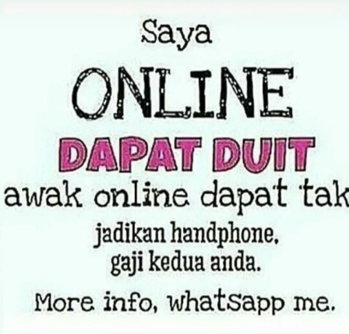 JualBeliKuantan's tweet photo. Agent TopUp Diperlukan ‼️
Pendaftaran agent topup paling murah! Serendah RM 10 ( siap dapat free modal RM 5 )
Yang berminat nak jana pendapatan sampingan dgn menjual topup jom pm terus saya https://t.co/g3fEK8SiFf
#AgentTopUp #AgenTopUp #TaukeTopUp #JualTopUp https://t.co/5g64I9NbRB