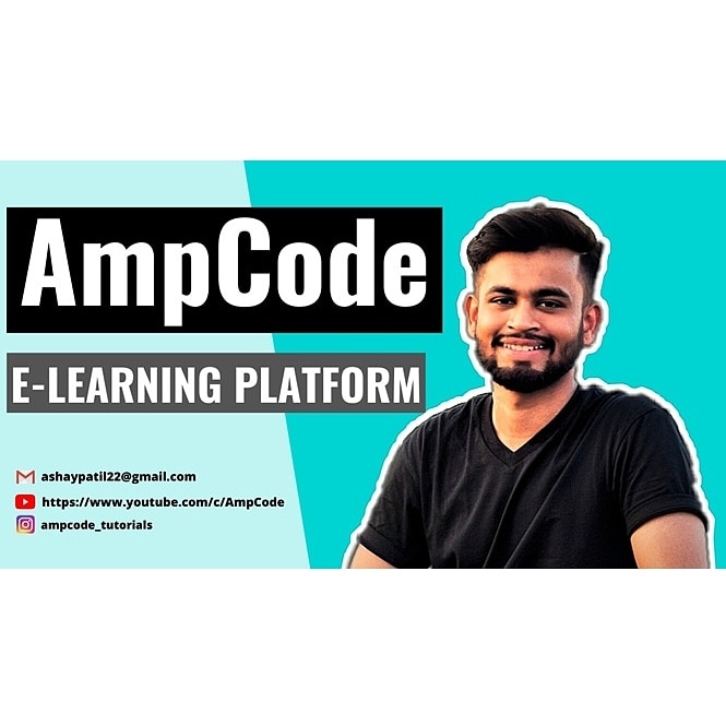 ampcodetutorial's tweet image. Hello Everyone..!🙂 Welcome to AmpCode
youtube.com/c/AmpCode?sub_…
AmpCode provides you e-learning platform with a mission of making education accessible to every student.
Please support my channel❤️ and subscribe if you like the videos.😊