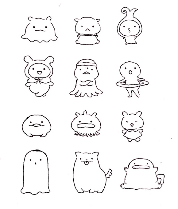 らくがきいろいろ。 