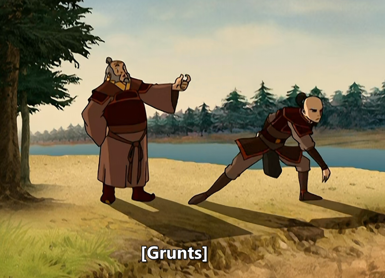 NOOO ZUKO THAT'S IMPORTANT