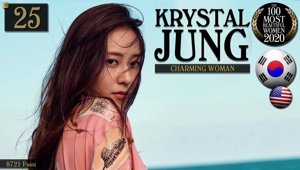 Dtopbeautyworld's tweet photo. The 100 Most Beautiful Women Of 2020

25- Krystal Jung ( USA / South Korea )
Congratulations

Link: https://t.co/RFW6DFx4DJ

#TBWORLD2020 #Krystal #KrystalJung #FX #Meu https://t.co/SYLgUwVeOC