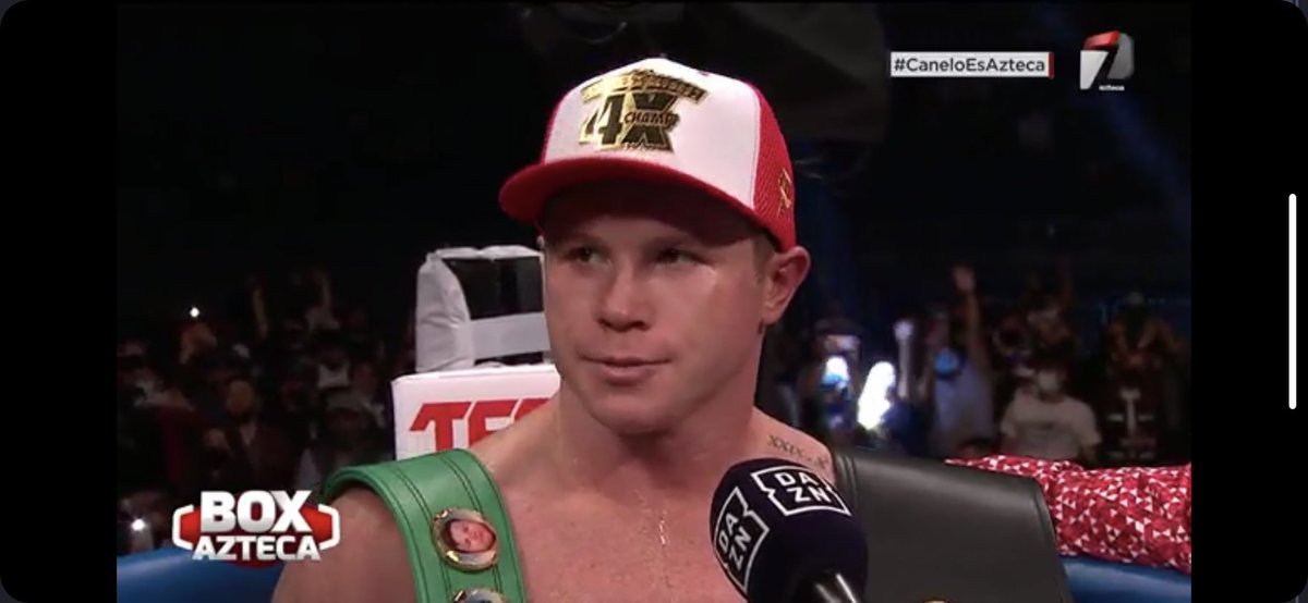 lmendoza_a's tweet photo. 📌 Felicidades Canelo 🥊
#TeamCanelo 
#boxAzteca 
#CombateCaliente https://t.co/wdRHNPQ9q9