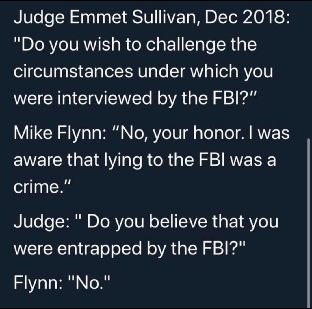@fglaus @CodeMonkeyZ @GenFlynn @realDonaldTrump How can we not trust a convicted felon who admitted lying about his links to Russia during the 2016 presidential election??!!