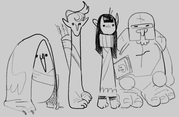 I'm playing D&amp;D right now, guess which one I am 