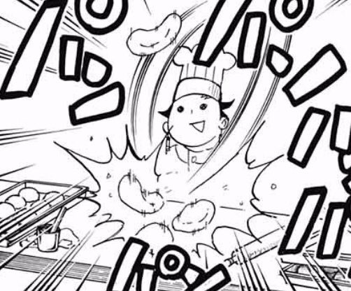 ตุบตับ! ป้าป—!

เสียงดังออกมาจากในห้องครัวของร้านขนมปังแห่งหนึ่งในย่านการค้า แม้จะเป็นวันอาทิตย์ ร้านก็ยังคงเปิดทำการเช่นทุกวัน

“สวัสดีครับ! ยินดีต้อนรับครับ—! เชิญครับ—! อ๊ะ รายการสินค้าที่ลดราคาในวันนี้ดูในใบได้เลยครับ!”

ลูกชายคนโตของร้านขนมปังคามาโดะ ยังสดใสเหมือนเช่นเคย