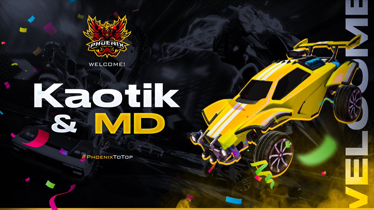 We are happy to announce our Rocket League roster @WonderCake2 and <a href="/KaotikRL/">Александар Ранковић</a> wish them the best of luck on their journey with us. 🦅🔥

#phoenixtoptop