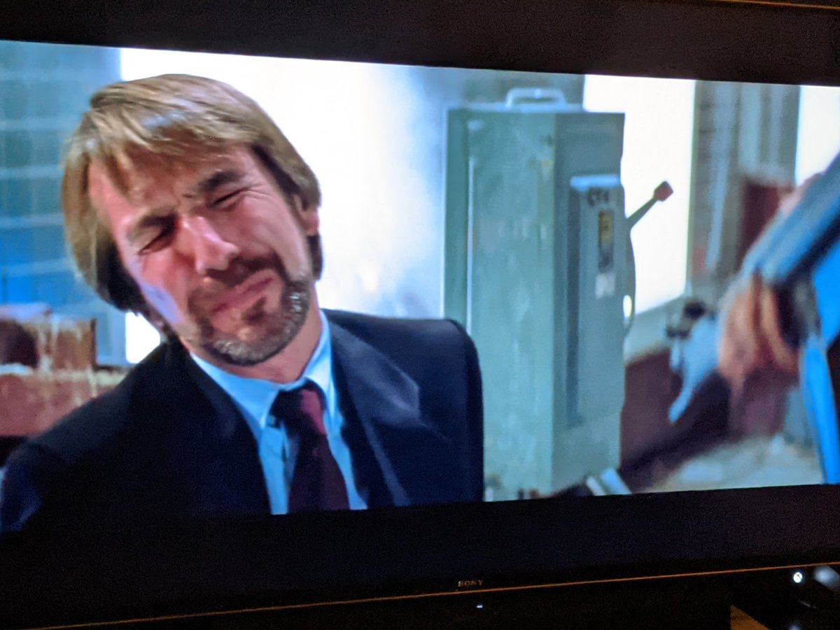 HANS IS PRETENDING TO BE AN AMERICAN AND CONTEMPLATING A CAREER IN MIDDLE MANAGEMENT.