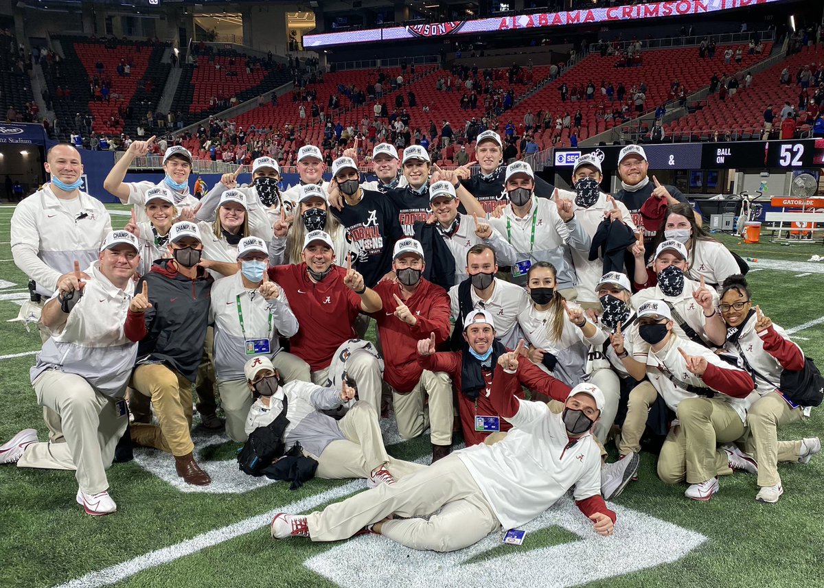 gsell_jeremy's tweet photo. There isn’t another group I would want to experience this with! Blessed to be a part this staff! #SECchamps https://t.co/uhZBs8ZqUC