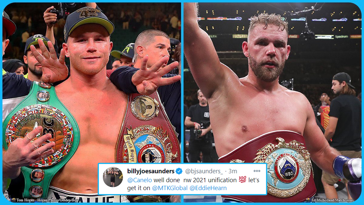 ringmagazine's tweet photo. Billy Joe Saunders calls out Canelo following his win over Callum Smith… https://t.co/v50kz2w8IQ