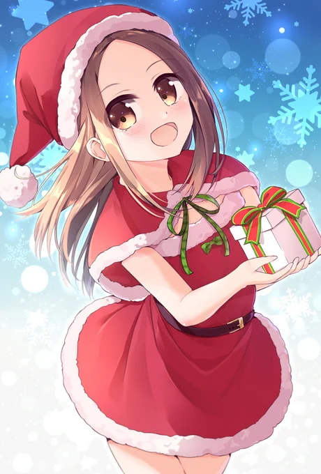 クリスマスの高木ちゃん!!! #からかい上手の高木さん #高木さん(からかい上手の高木さん)  