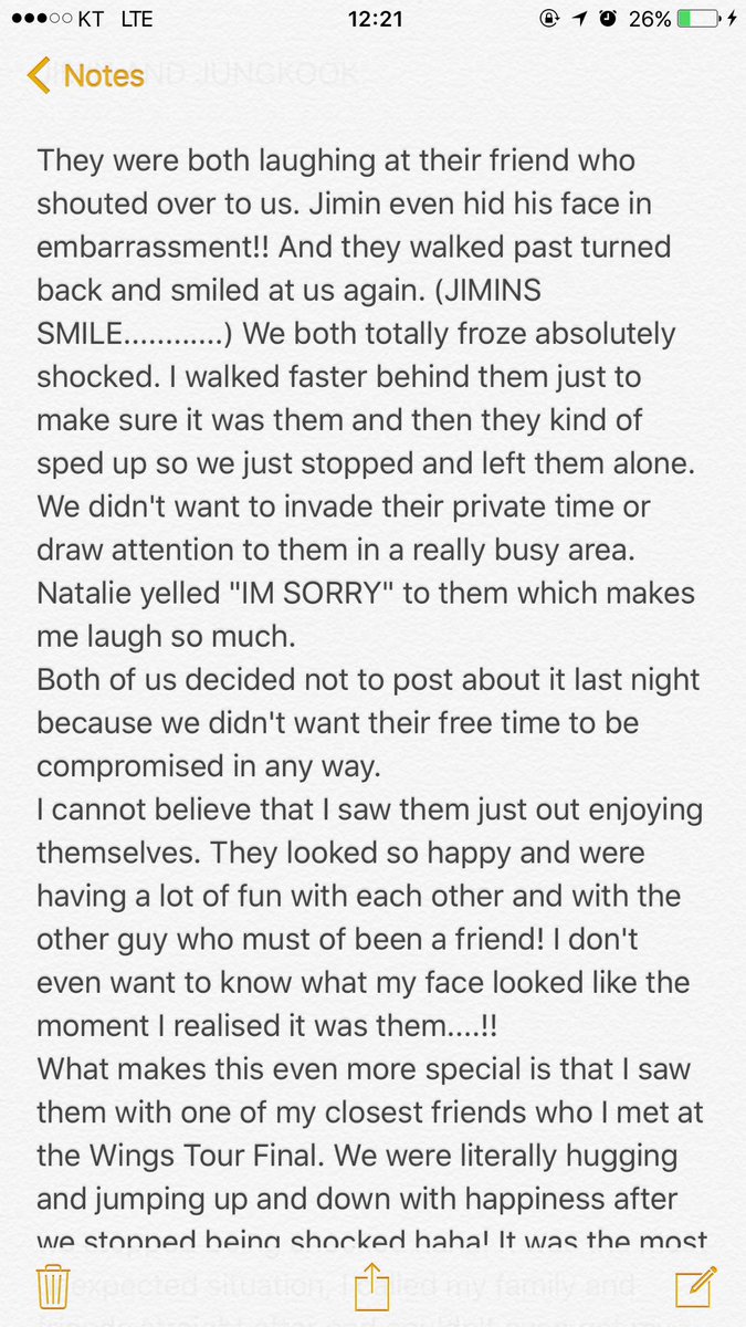 a fan posted that she saw the 3 together in itaewon before the trip was confirmed by the escape room itself. she stated that she saw the 3 walking. SW was holding a selfie stick and called out to them and JM was so embarrassed he hid his face. (the girls were wearing bt21 merch)