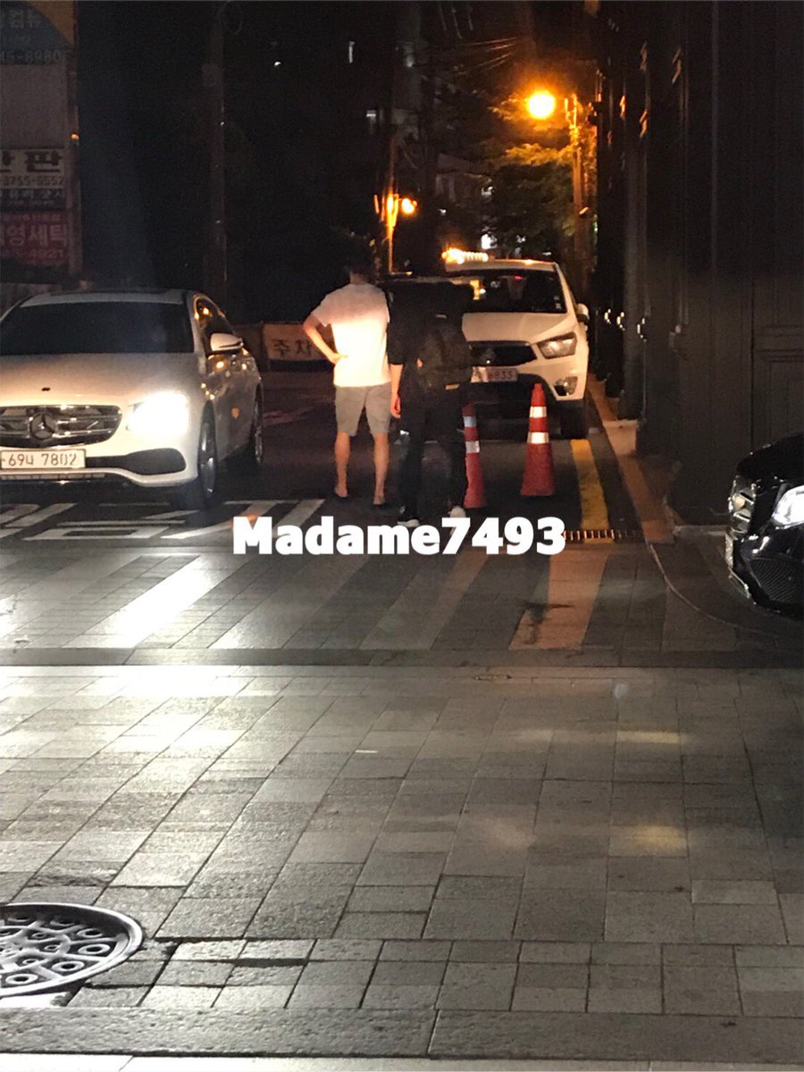 feb, july, and oct 2018 are all different instances of jikook having been spotted there. someone once spotted them meeting up with hoseok there as well. the first two pictures are from july and the second two from october.