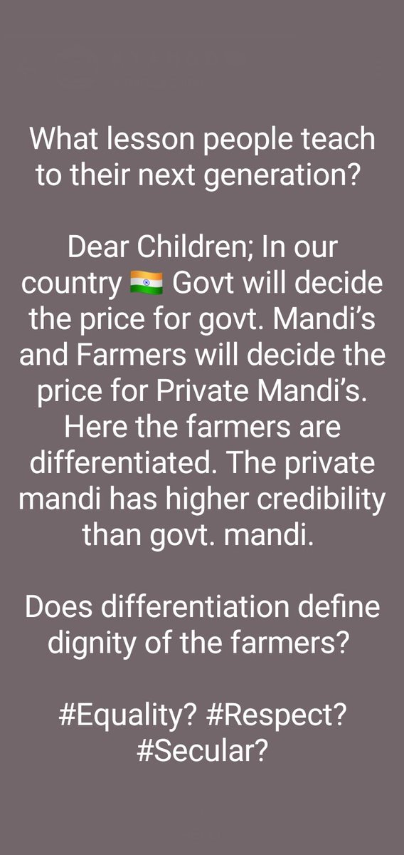 IS These a Government?? 
Please keep a side of differentiate of private mandis & farmers #FarmersProtests #FarmerBill2020 #farmerprotestpunjab #FarmerProtestSupport #farmerprotestindia
#BJP #bjpgovernment #BJPKaScam