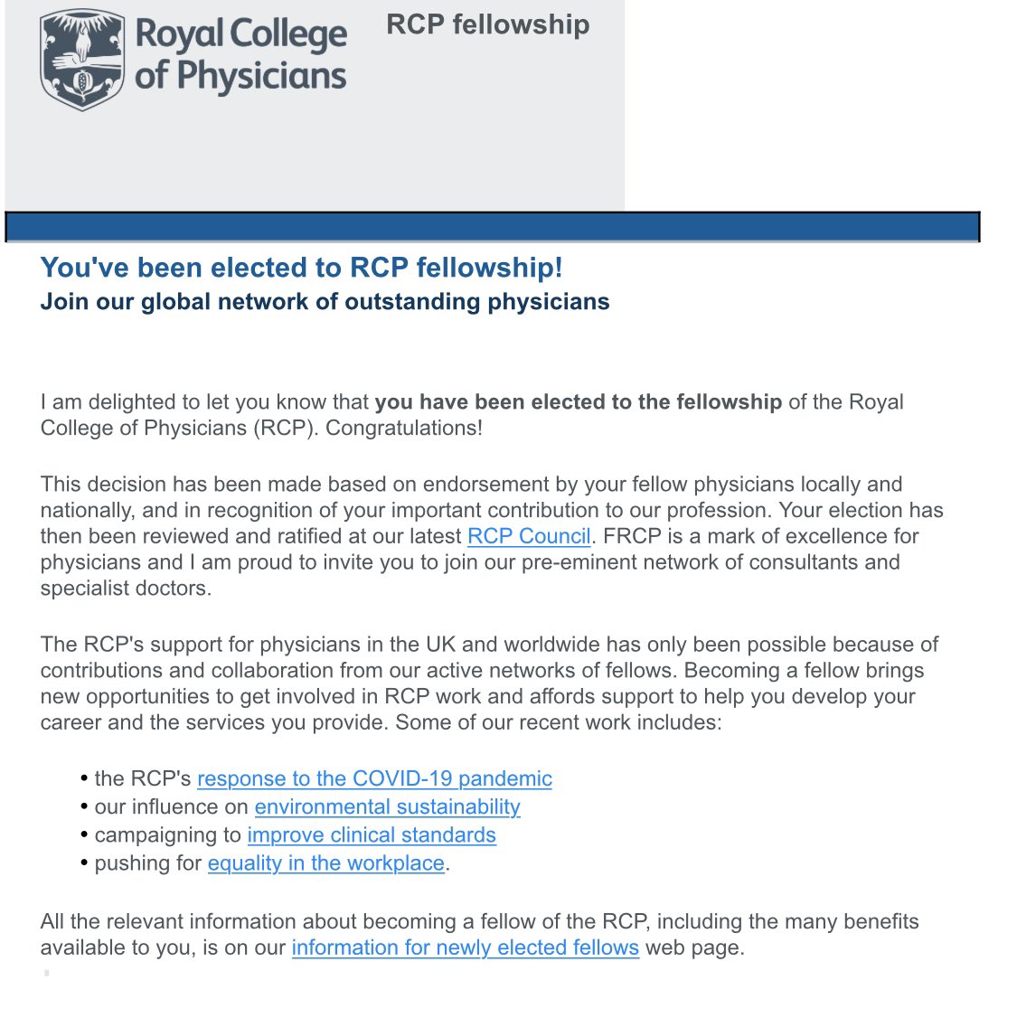 DrAseemMalhotra's tweet photo. Delighted and honoured to share that I’ve been awarded a fellowship to the Royal College Of Physicians. I will use it wisely to continue to campaign for medical system change to significantly improve quality of patient care &amp; protect the public from health misinformation �� https://t.co/fuvo8udrGz